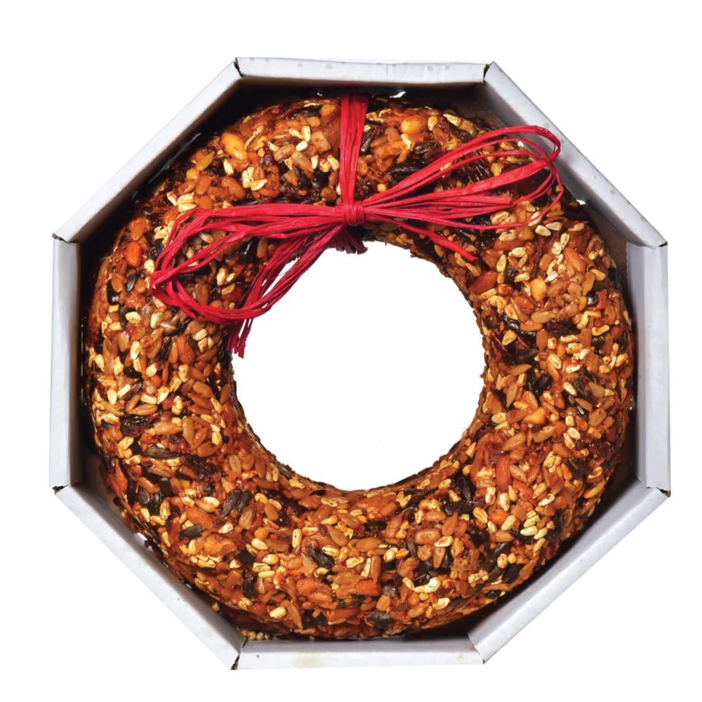 Flaming Hot Seed Wreath
