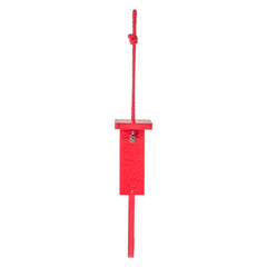 Suet Feeder with Tail Prop - Red