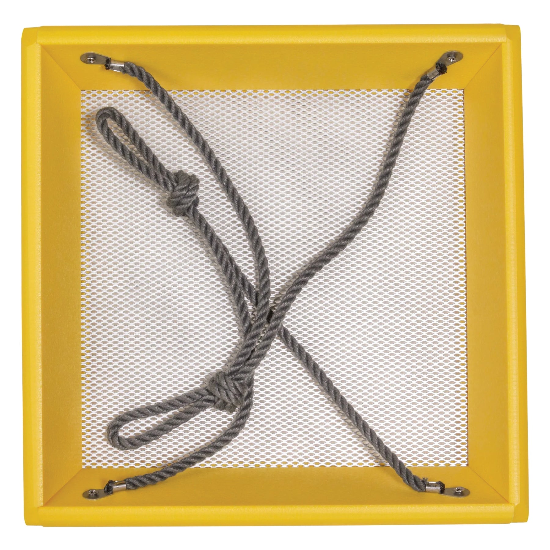 Hanging Tray Bird Feeder - Yellow/Gray