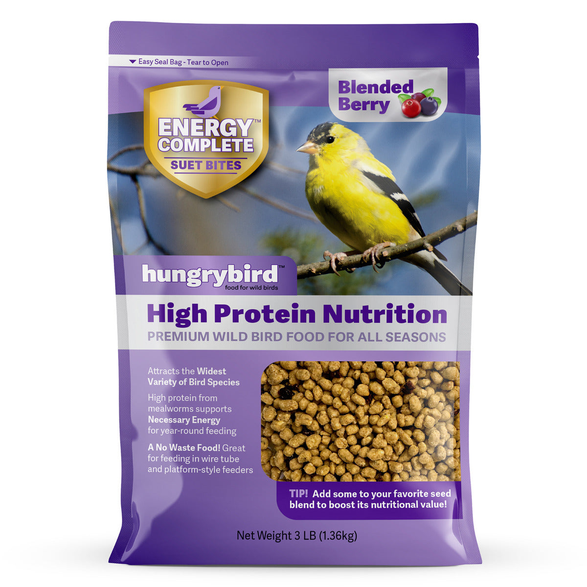 Blended Berry Energy Complete™ High Protein Suet Bites