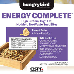 Peanut Butter Energy Complete™ High Protein Suet Bites
