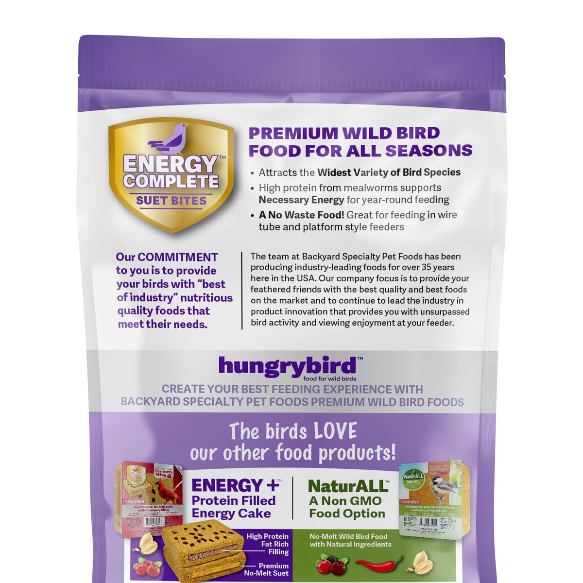 Blended Berry Energy Complete™ High Protein Suet Bites
