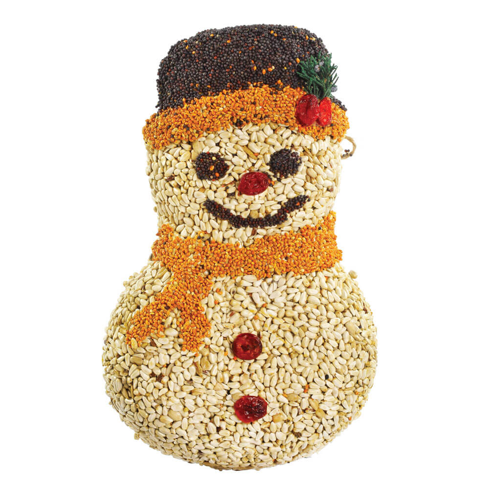 Safflower Seed Snowman